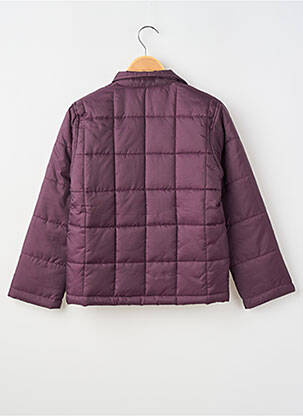 Doudoune poches sans capuche violet KALAÏS fille