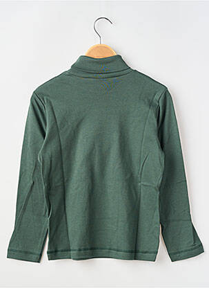 Sous-pull manches longues manches longues vert PETIT BATEAU enfant