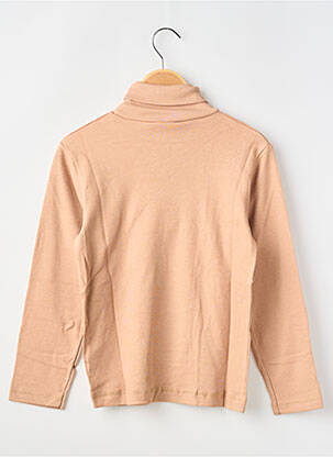Sous-pull manches longues manches longues beige PETIT BATEAU enfant