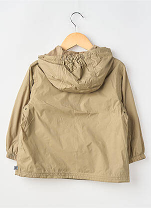 Coupe-vent poches a capuche vert PETIT BATEAU garçon