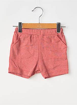 Short stretch taille élastique rouge PETIT BATEAU garçon