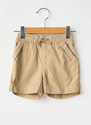 Short fermeture liens à nouer taille élastique vert PETIT BATEAU fille