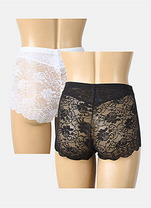 Shorty stretch blanc MANAÏS femme