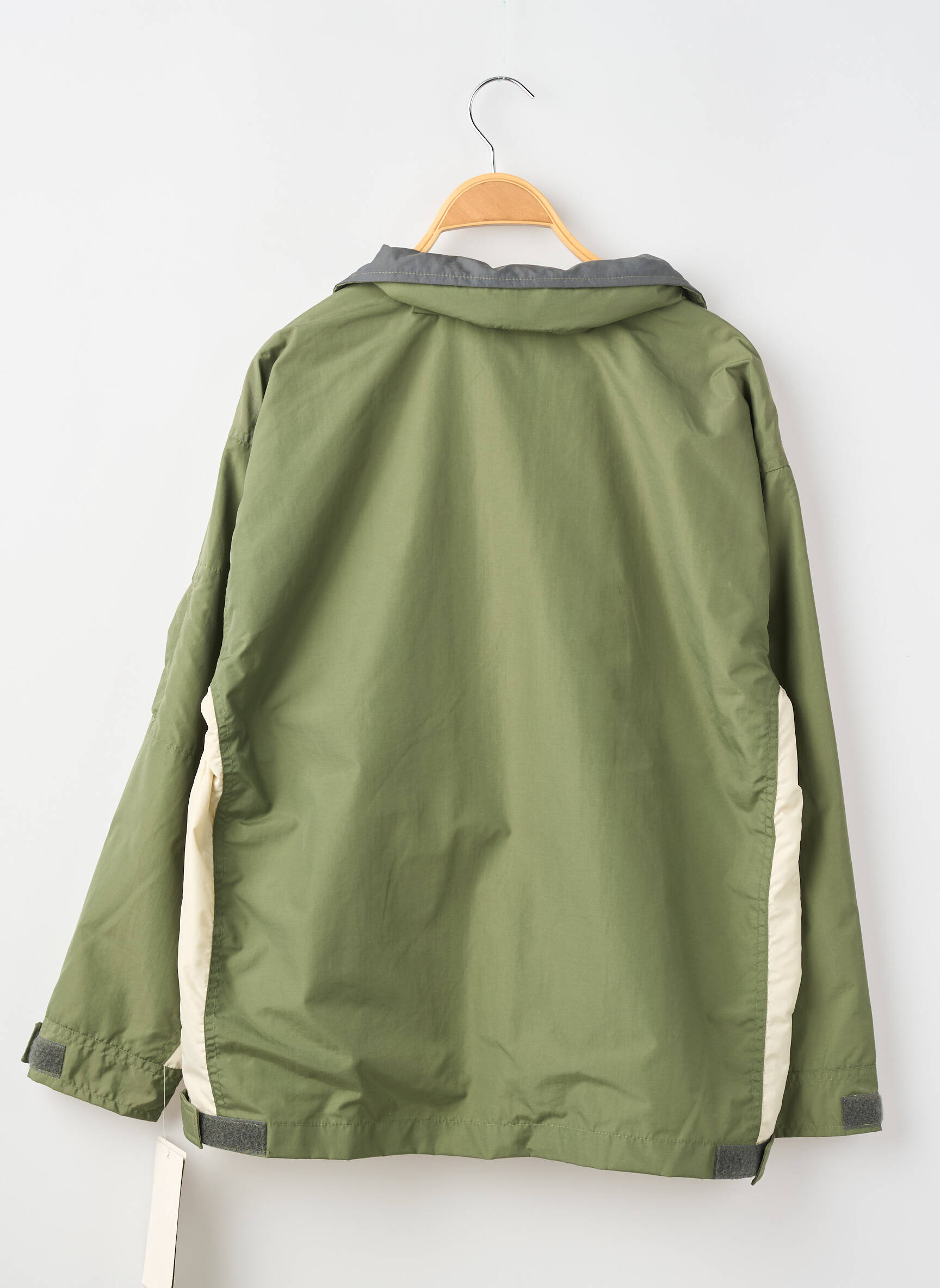 Coupe-vent poches sans capuche vert CBK fille