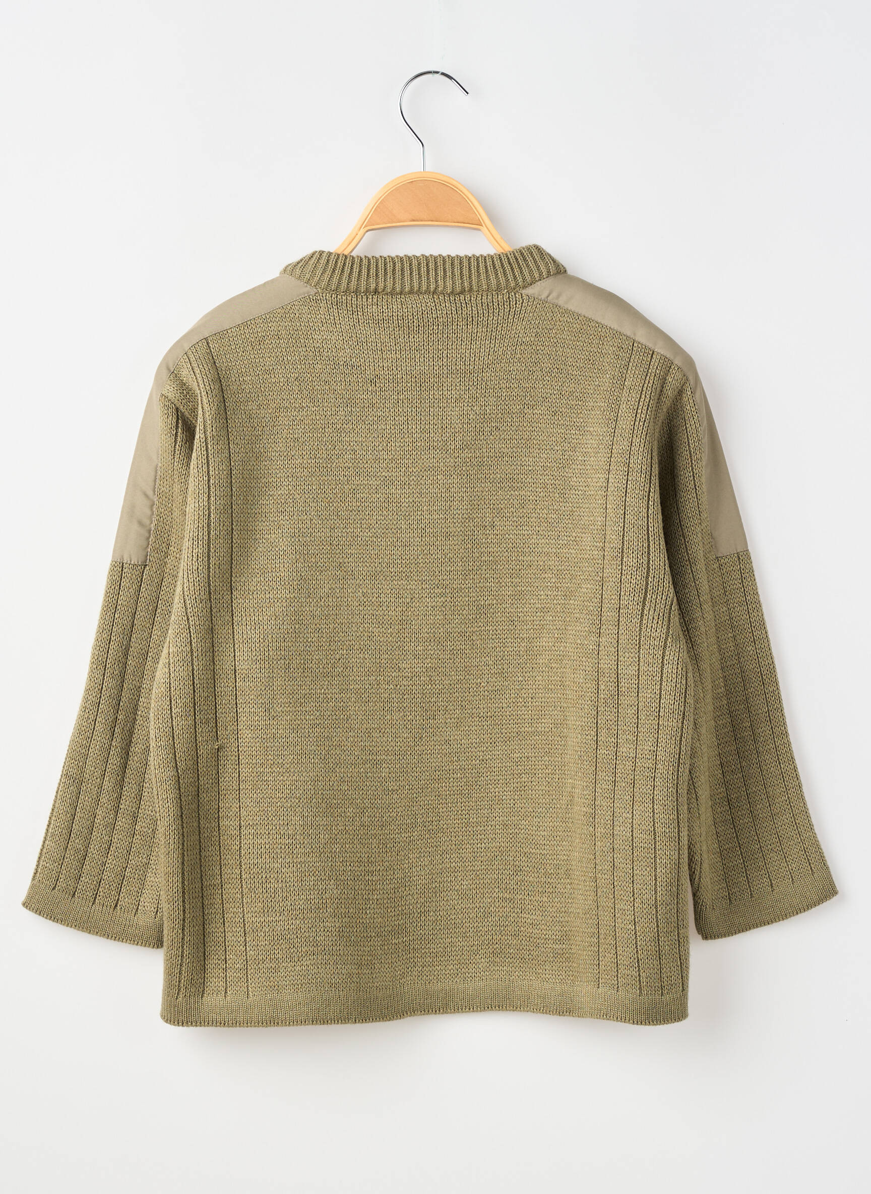 Pull stretch manches longues vert CBK fille