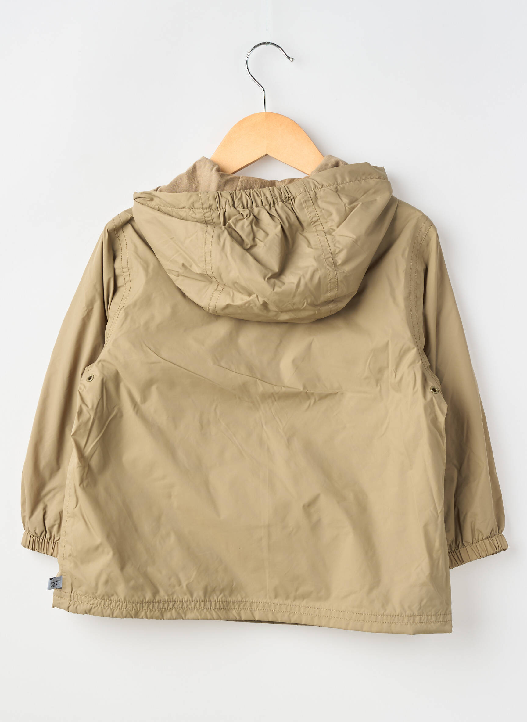 Coupe-vent poches a capuche vert PETIT BATEAU garçon