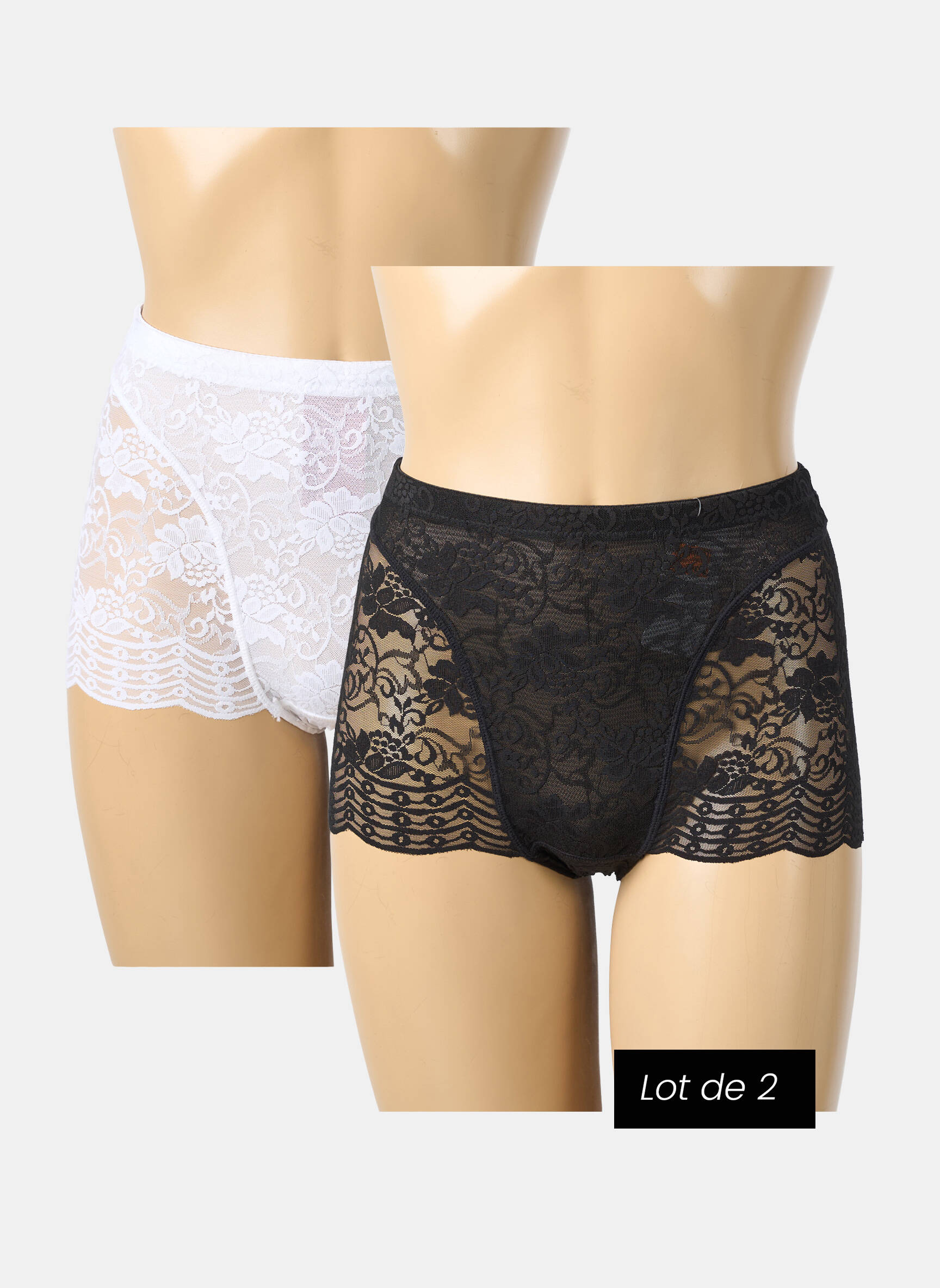 Shorty stretch blanc MANAÏS femme