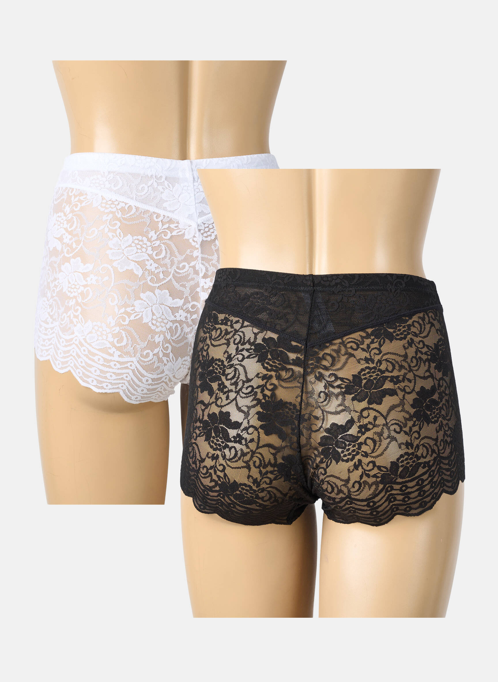 Shorty stretch blanc MANAÏS femme
