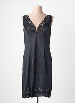 Jupon /fond de robe noir ÉLIANE femme