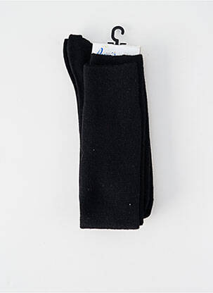 Chaussettes stretch noir PERRIN homme