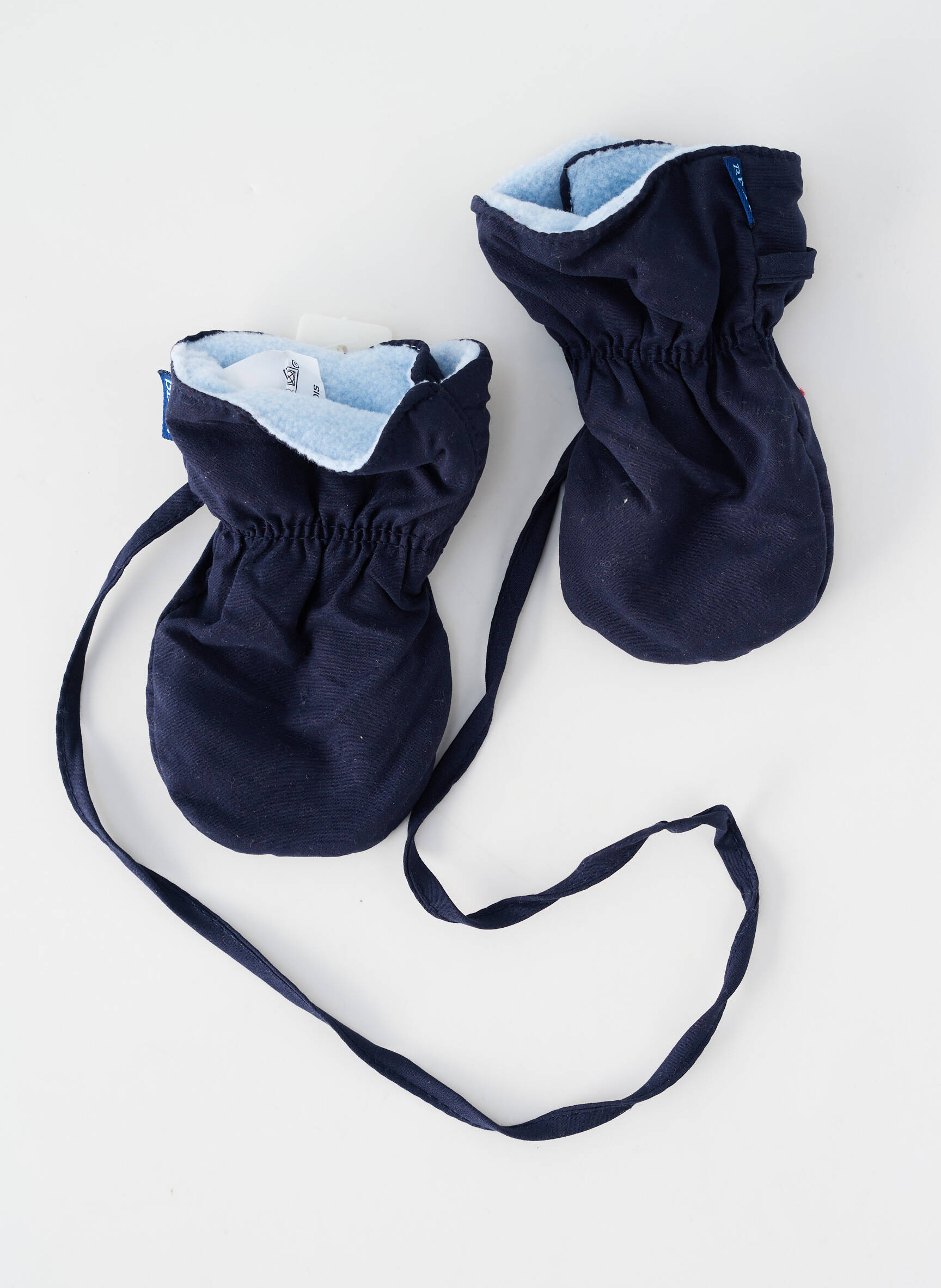 Gants doublure textile bleu PERRIN garçon