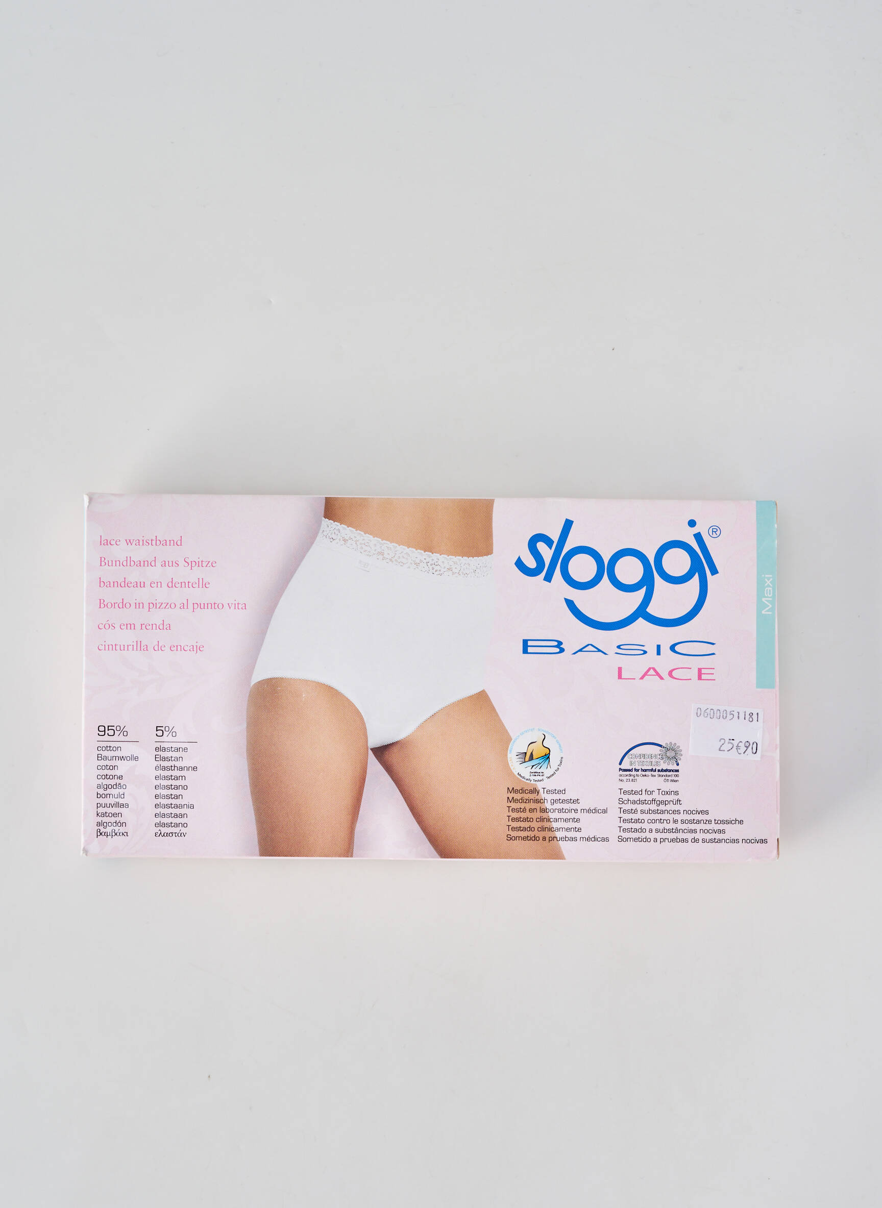 Culotte stretch blanc SLOGGI femme