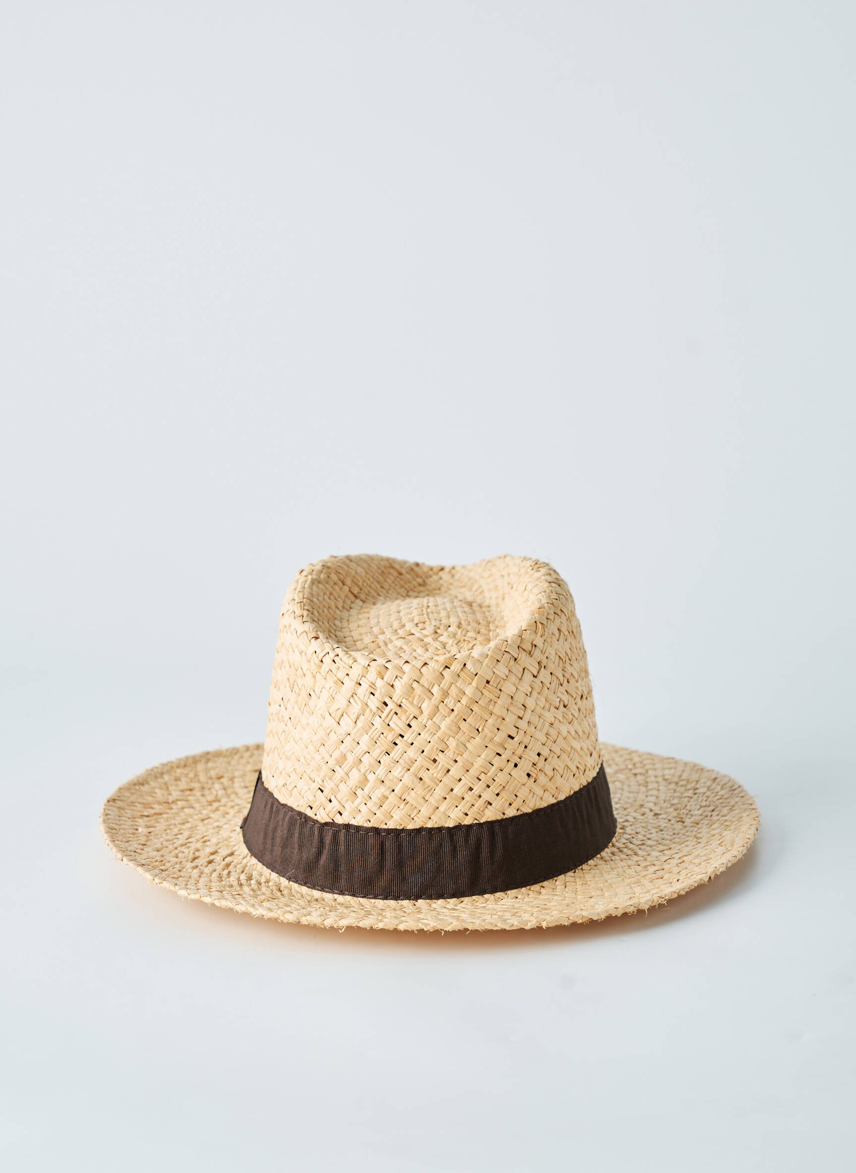 Chapeau bande anti-transpiration marron COUSTILLERES homme