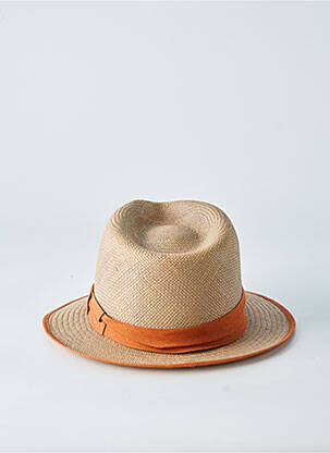 Chapeau bande anti-transpiration orange EDEN HAT homme