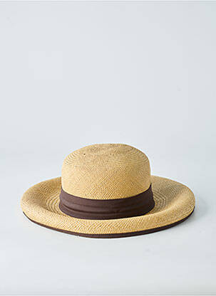 Chapeau bande anti-transpiration marron EDEN HAT homme
