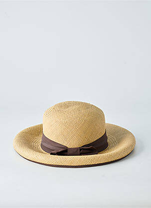 Chapeau bande anti-transpiration marron EDEN HAT homme