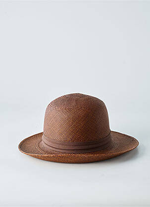 Chapeau bande anti-transpiration marron EDEN HAT homme
