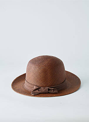 Chapeau bande anti-transpiration marron EDEN HAT homme