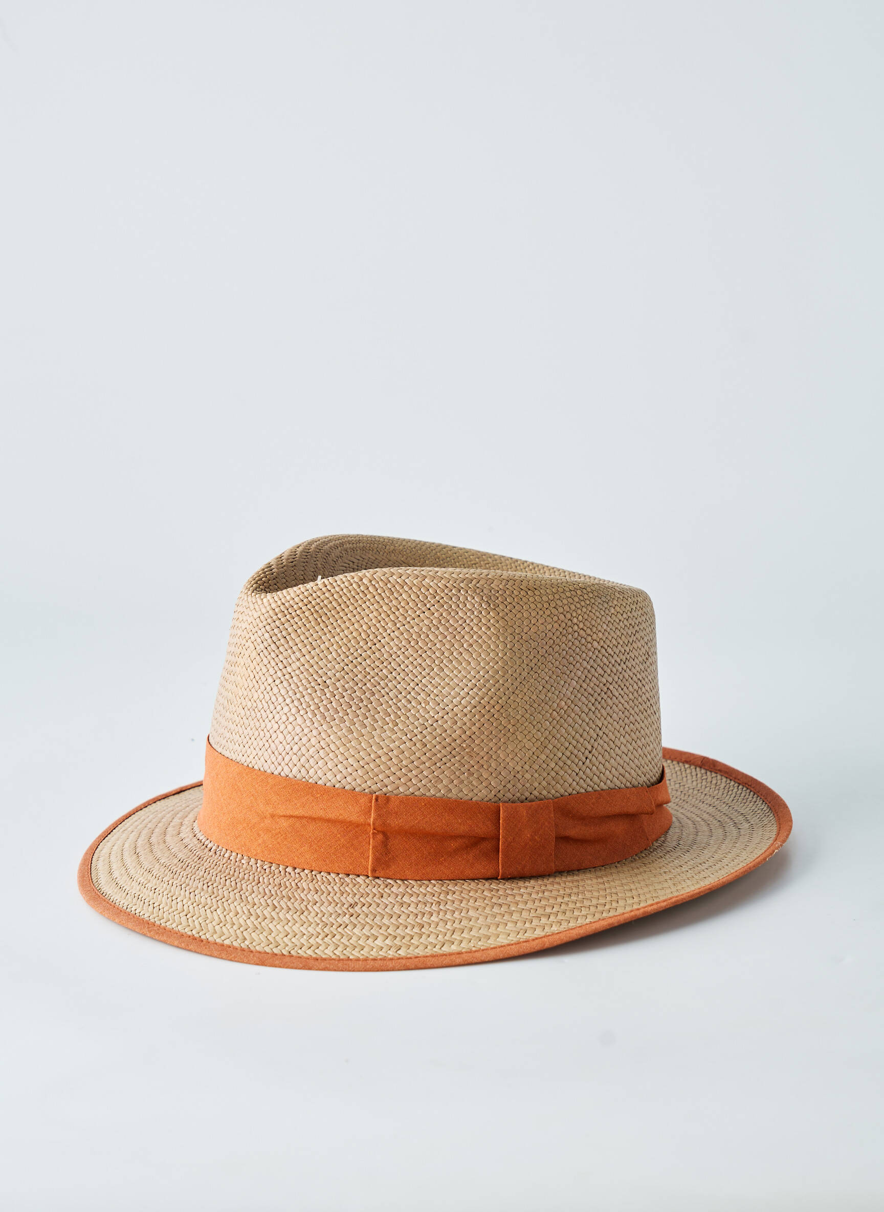 Chapeau bande anti-transpiration orange EDEN HAT homme