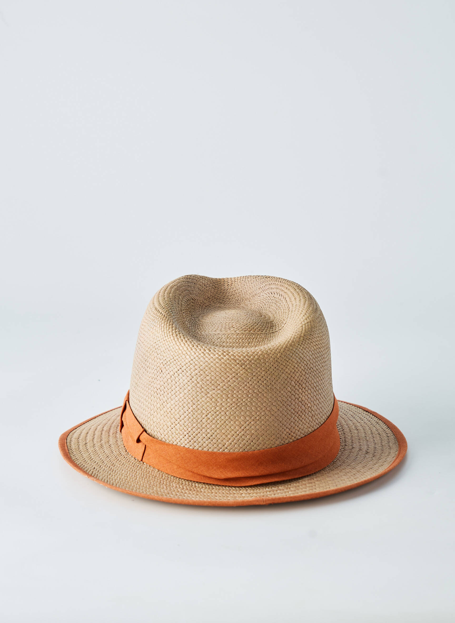 Chapeau bande anti-transpiration orange EDEN HAT homme