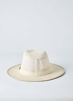 Chapeau bande anti-transpiration beige JACARU homme