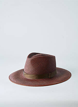 Chapeau bande anti-transpiration marron JACARU homme
