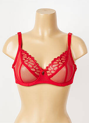Soutien-gorge légère et transparente haut soutien-gorge emboitant rouge FREYA femme