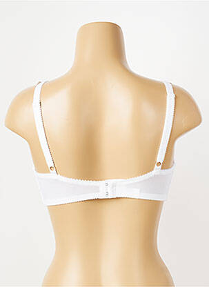Soutien-gorge légère et transparente haut soutien-gorge emboitant blanc EMPREINTE femme