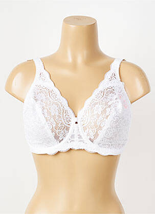 Soutien-gorge légère et transparente haut soutien-gorge emboitant blanc TRIUMPH femme