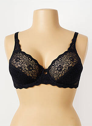 Soutien-gorge légère et transparente haut soutien-gorge emboitant noir TRIUMPH femme