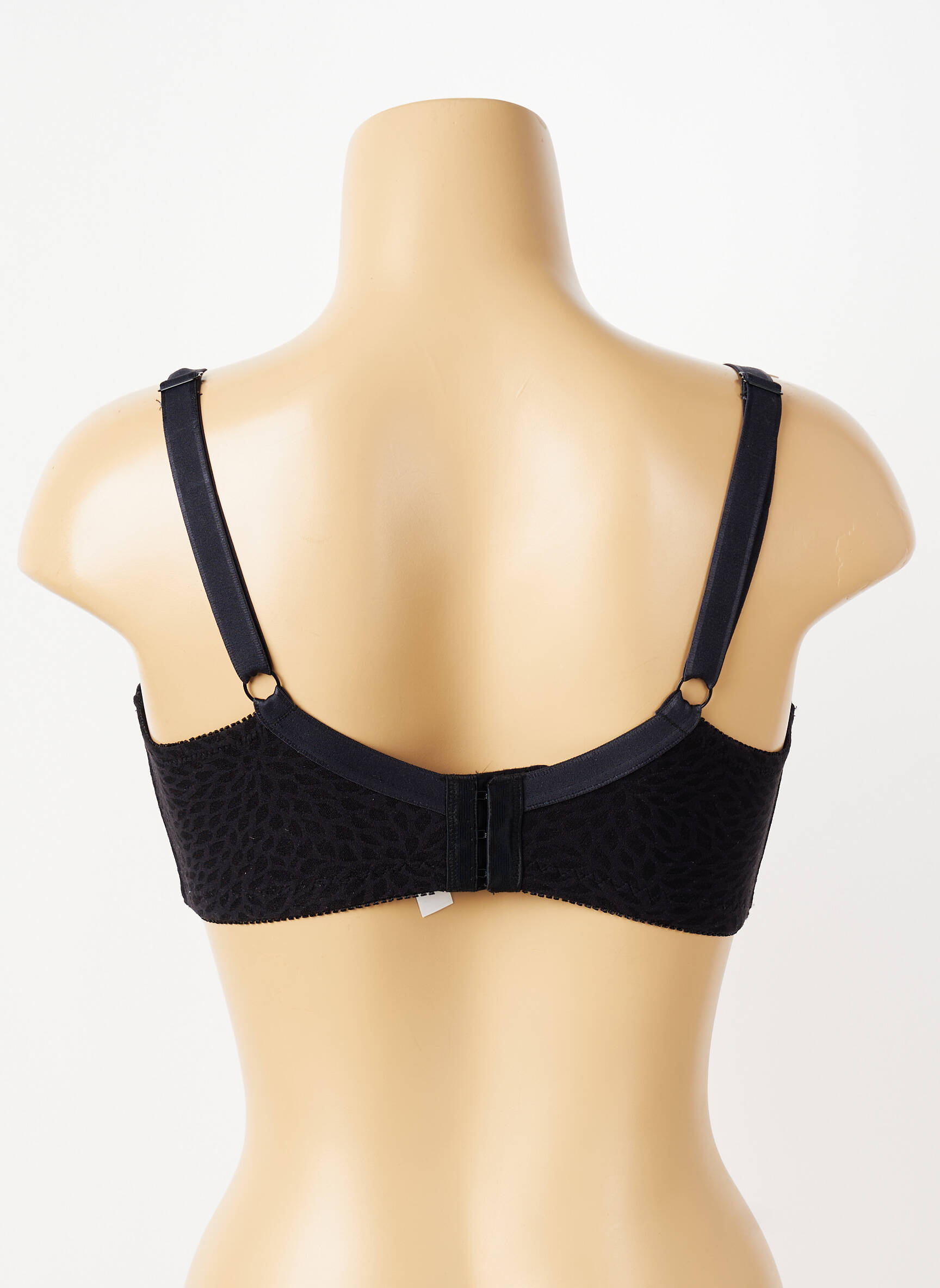 Soutien-gorge légère et transparente haut soutien-gorge emboitant noir PIEGE femme