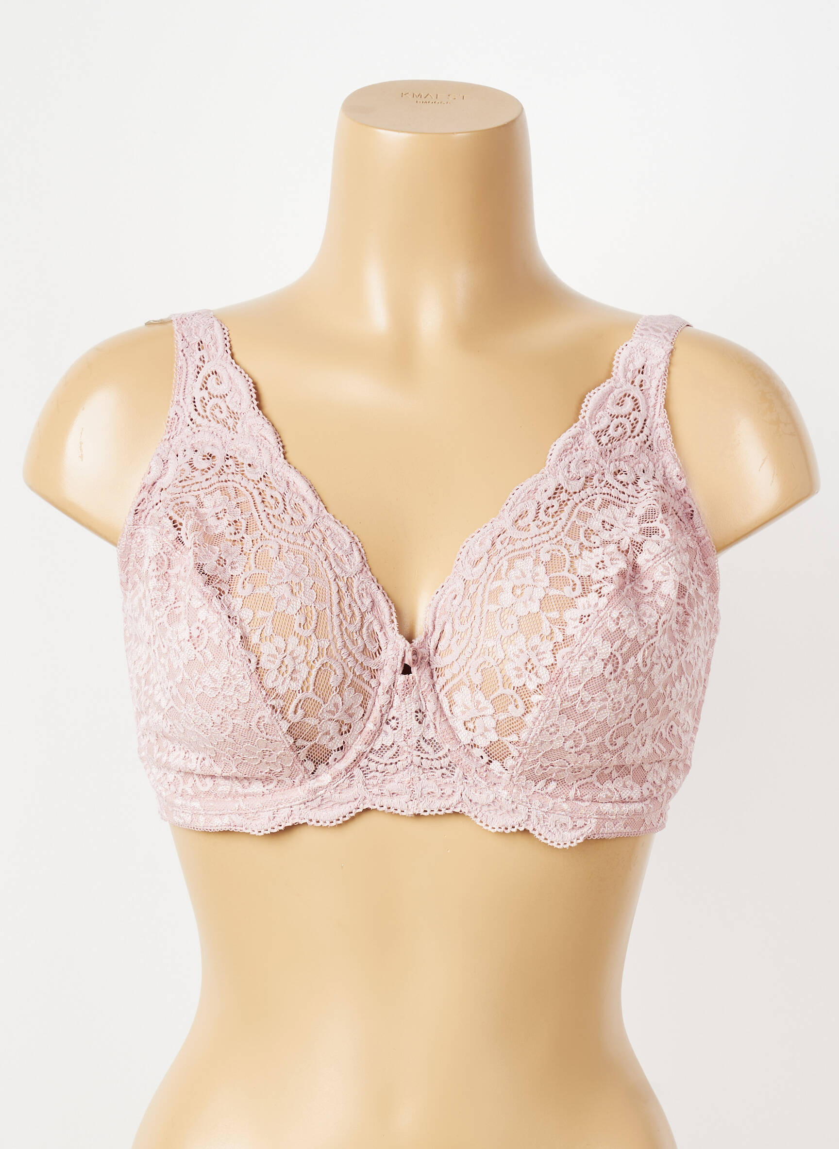 Soutien-gorge légère et transparente haut soutien-gorge emboitant rose TRIUMPH femme