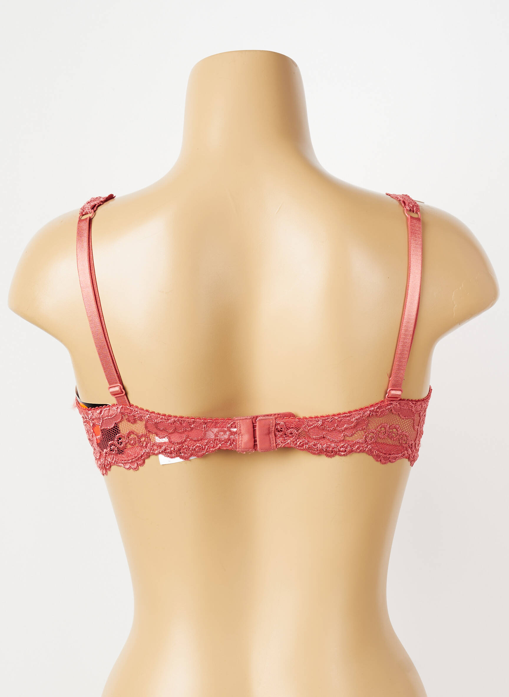 Soutien-gorge effet matière satinée haut soutien-gorge emboitant rose SASSA femme