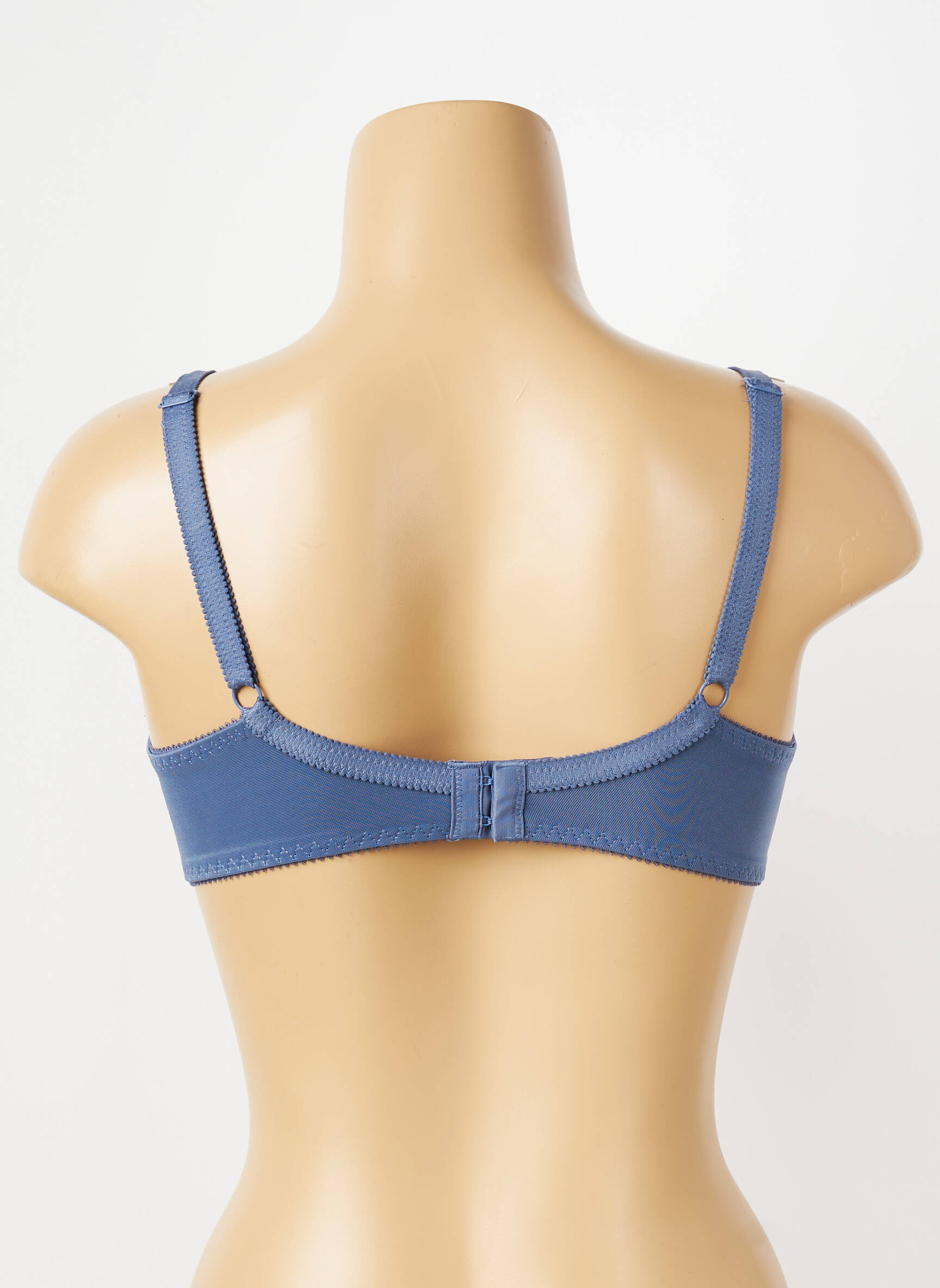Soutien-gorge légère et transparente haut soutien-gorge emboitant bleu PIEGE femme