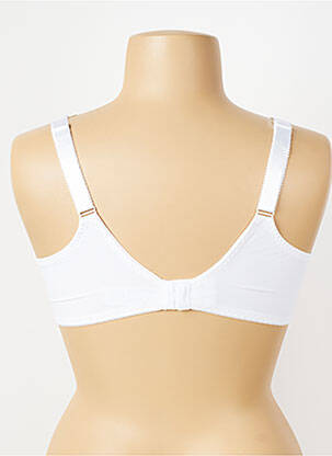 Soutien-gorge effet matière satinée haut soutien-gorge emboitant blanc FANTASIE femme
