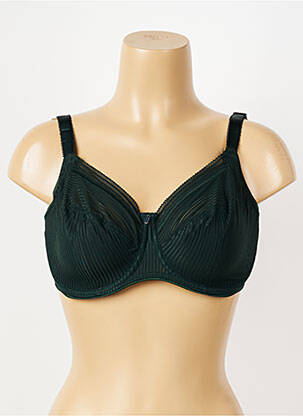 Soutien-gorge effet matière satinée haut soutien-gorge emboitant vert FANTASIE femme