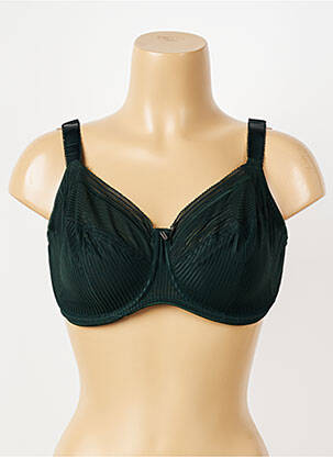 Soutien-gorge effet matière satinée haut soutien-gorge emboitant vert FANTASIE femme