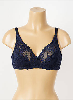 Soutien-gorge bretelle multi position haut soutien-gorge emboitant bleu PIEGE femme