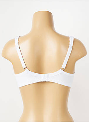 Soutien-gorge sans armature haut soutien-gorge emboitant blanc PIEGE femme