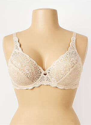 Soutien-gorge effet matière satinée haut soutien-gorge emboitant chair TRIUMPH femme