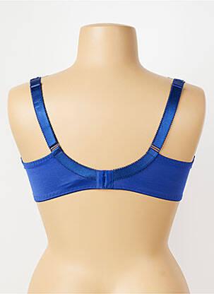 Soutien-gorge effet matière satinée haut soutien-gorge emboitant bleu FANTASIE femme