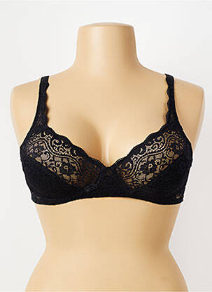 Soutien-gorge légère et transparente haut soutien-gorge emboitant noir TRIUMPH femme