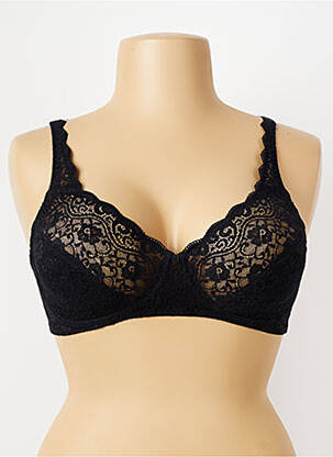 Soutien-gorge légère et transparente haut soutien-gorge emboitant noir TRIUMPH femme