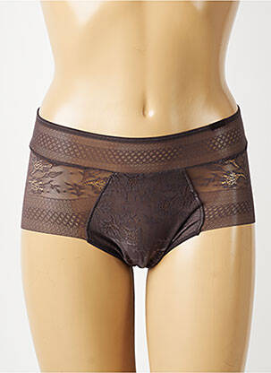 Culotte stretch marron JANIRA femme