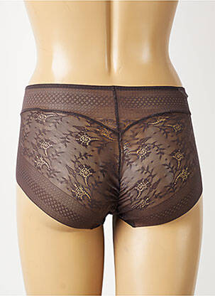 Culotte stretch marron JANIRA femme