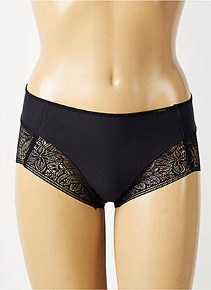 Culotte effet matière satinée noir JANIRA femme