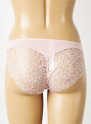 Culotte effet matière satinée rose JANIRA femme
