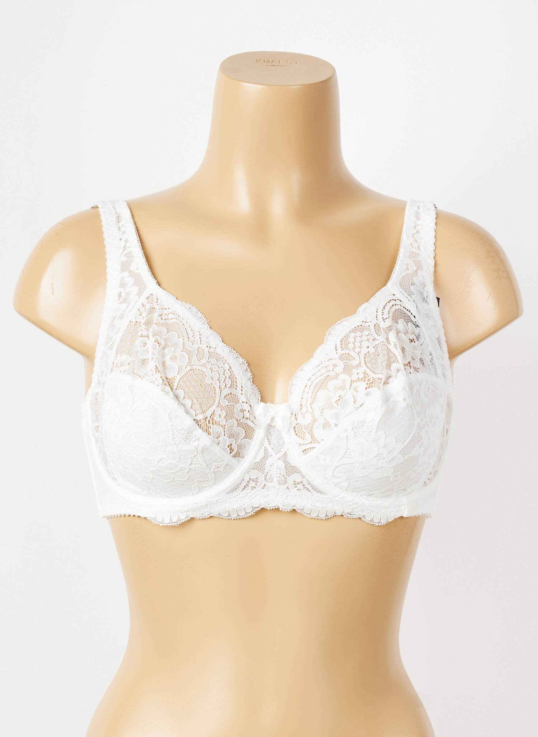 Soutien-gorge effet matière satinée haut soutien-gorge emboitant beige PIEGE femme