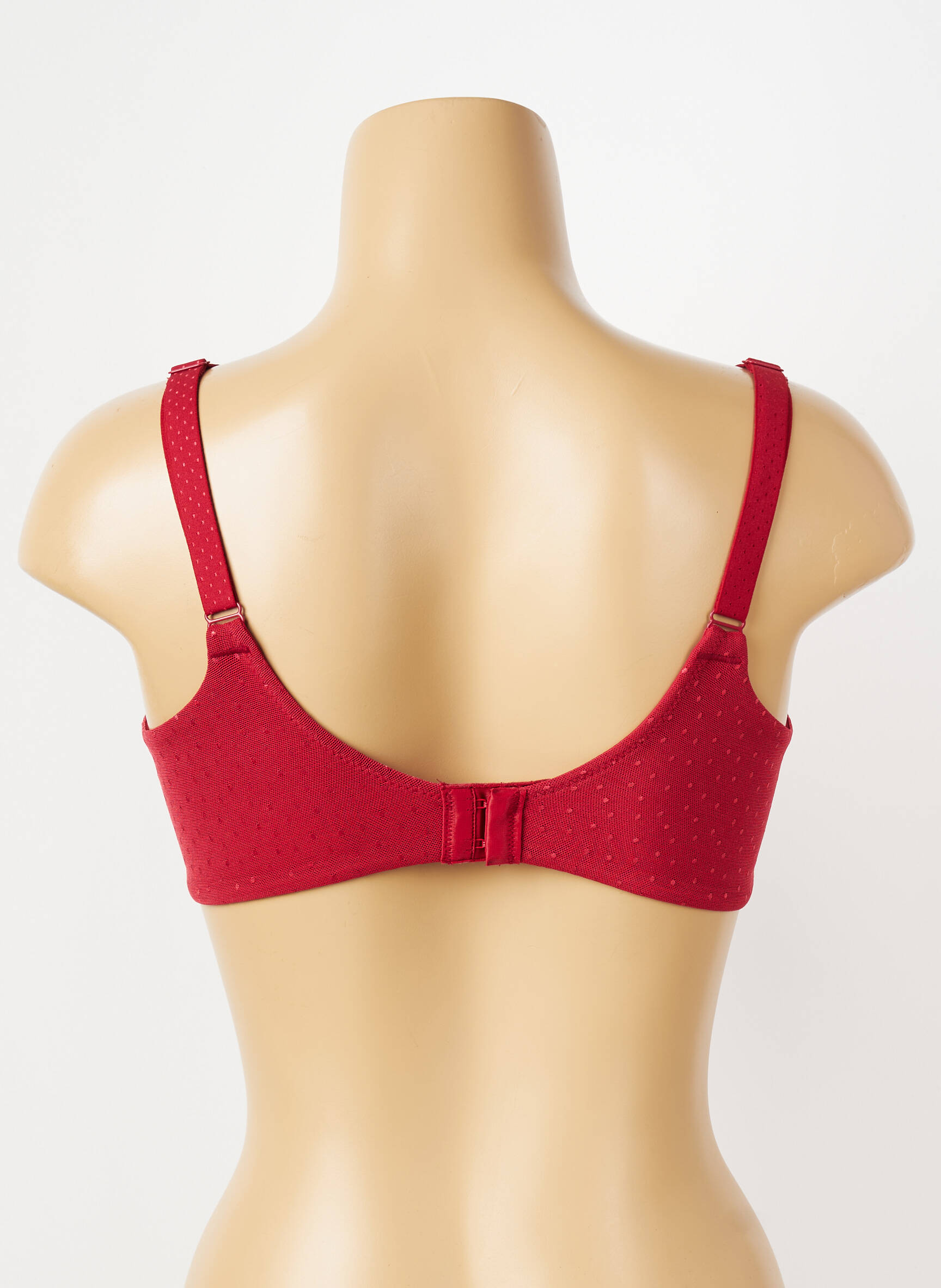 Soutien-gorge effet matière satinée haut soutien-gorge emboitant rouge WACOAL femme