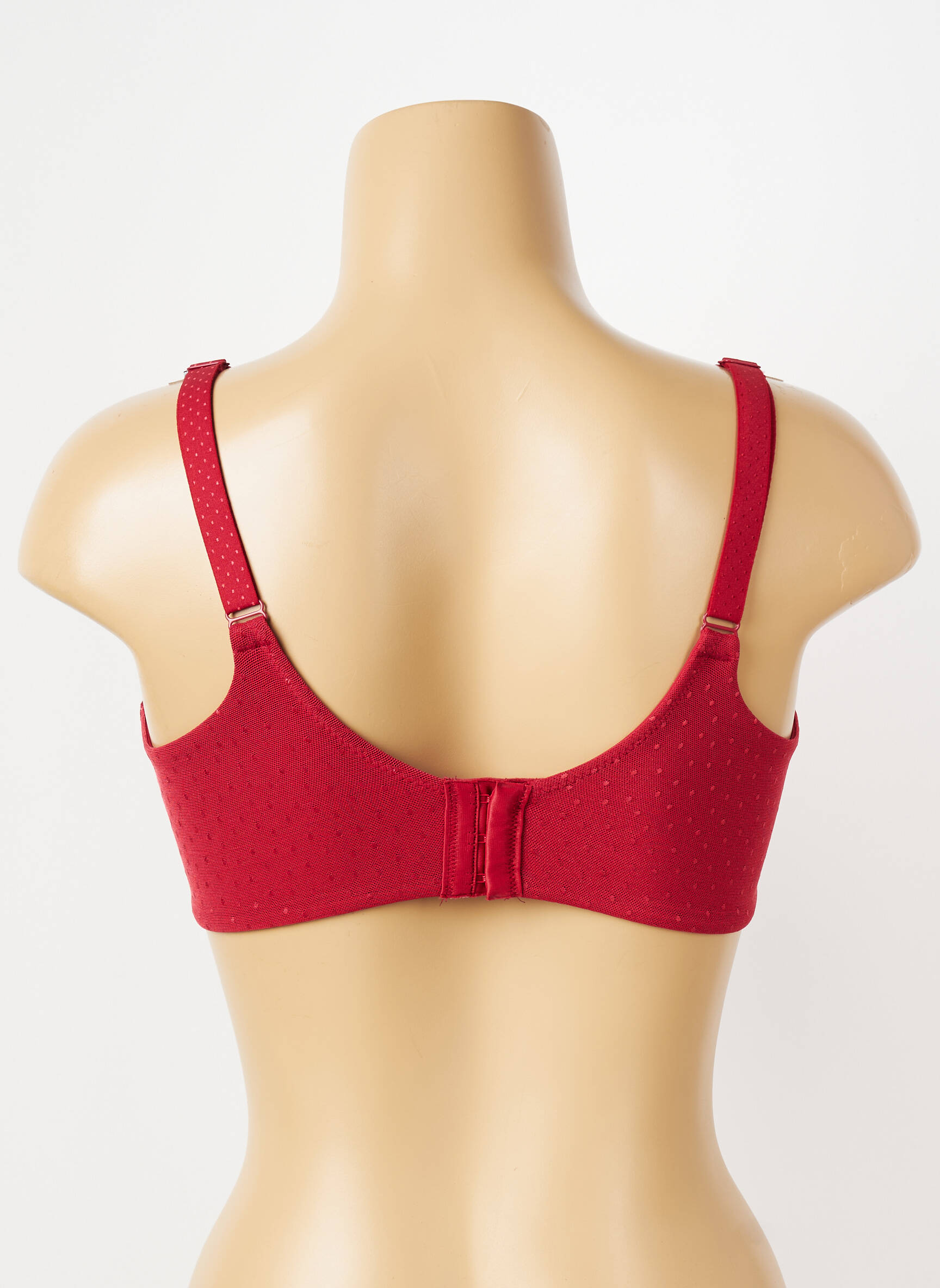 Soutien-gorge effet matière satinée haut soutien-gorge emboitant rouge WACOAL femme